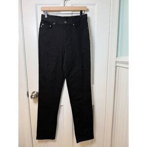 Lauren Jeans Co. NWOT Black Women's Straight Leg Jeans Size 4